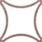 Ekena Millwork 47 14W x 47 14H x 38T Large Lilley Decorative Fretwork Wood Ceiling Panels, Walnut CELW47X47X0375LEYWA - alternate 9